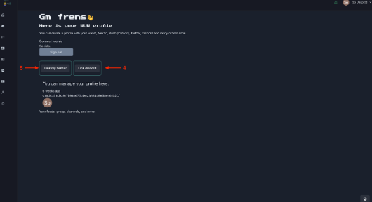 Link X and Discord account